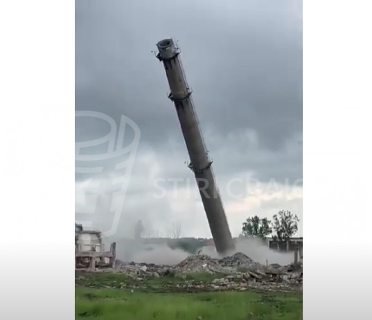 Sfârșitul unei epoci. Demolarea fostei Fabrici de Furfurol de la Segarcea reprezintă un nou început, pe aici fiind posibil să treacă viitoarea autostradă Craiova-Calafat.