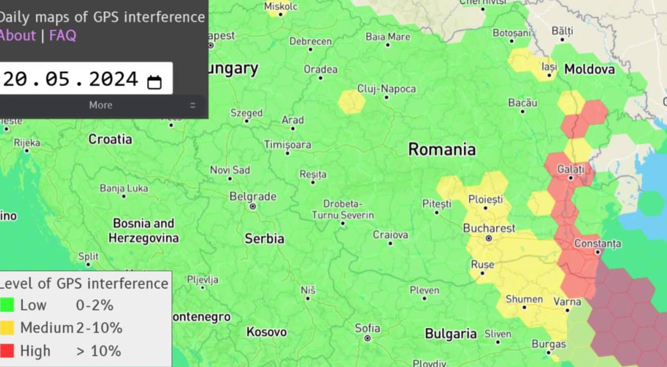 Rușii au pus Iașul pe harta războiului electronic, sistemul global de navigație prin satelit și GPS (Global Positioning System) sunt afectate.
