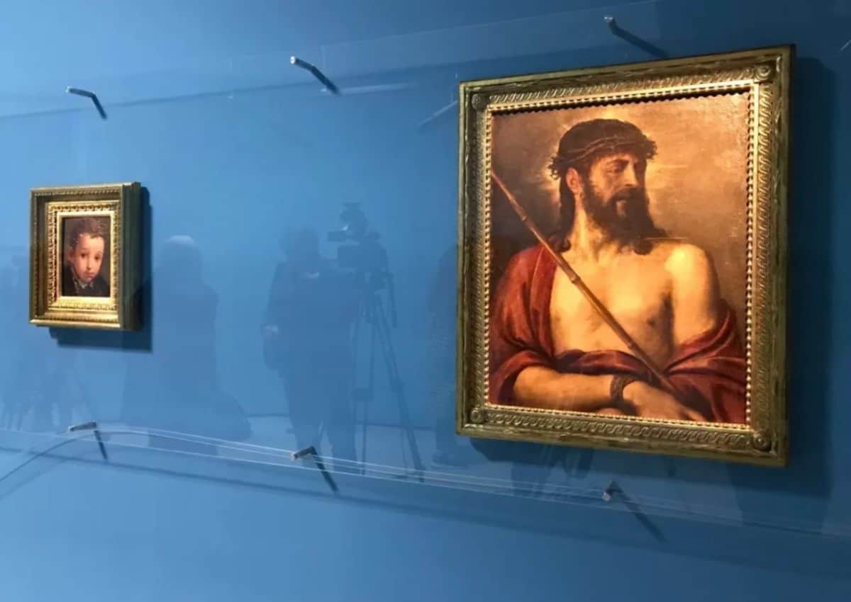 Lucrarea „Ecce Homo” de Tiţian, expusă în premieră la Iaşi