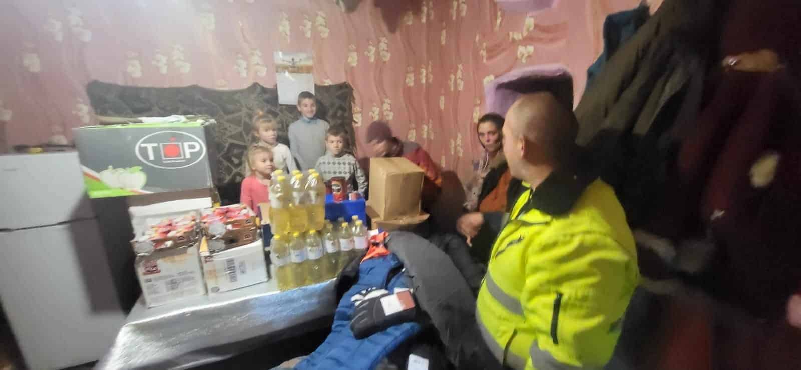 Petru Gabor Ioan a lăsat munca în Europa pașnică, ca șofer de tir, pentru a-i ajuta pe ucraineni din zona de război.