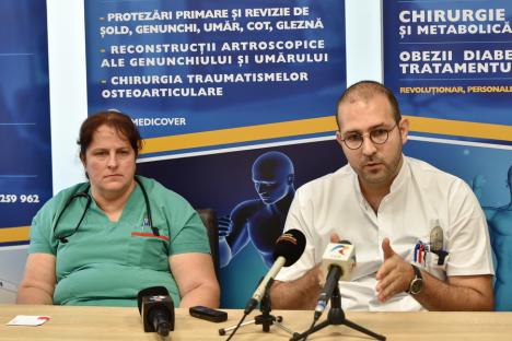 Premieră națională în chirurgia ortopedică: Transplant de femur realizat de un medic orădean specializat în Italia și Franța