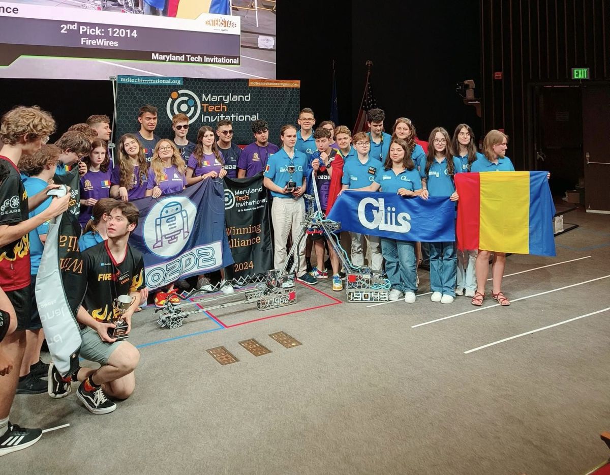 Două echipe de elevi români, pe locul I la Competiţia Internaţională de Robotică Maryland Tech Invitational