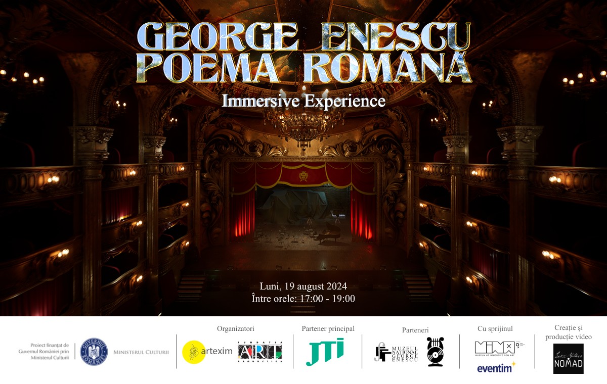 Ziua Enescu la MINA - Museum of Immersive New Art