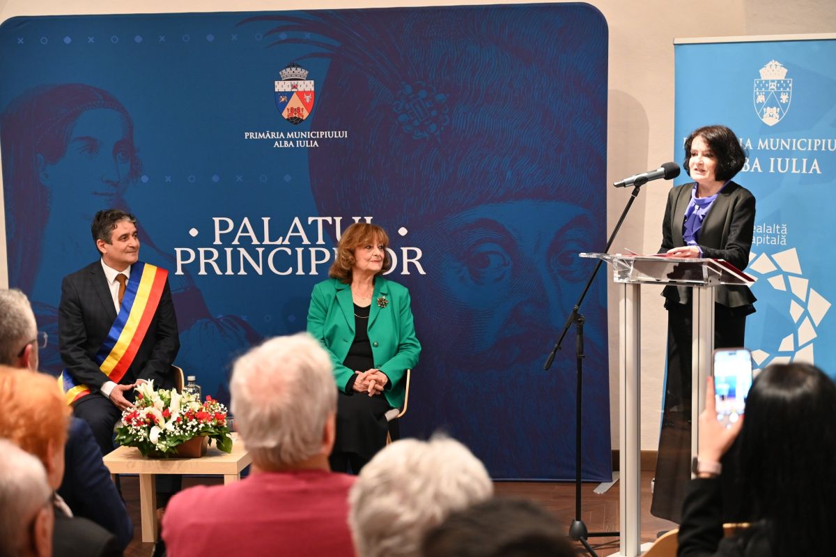 Ana Blandiana a primit titlul de „Cetățean de onoare al municipiului Alba Iulia”