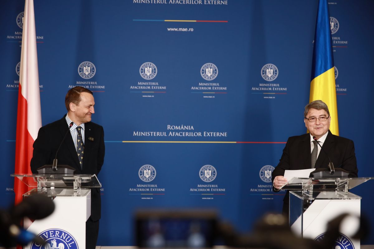 Ministrul polonez de externe, în vizită oficială în România. Hurezeanu: Am evidențiat faptul că vocile statelor de pe Flancul Estic trebuie să fie auzite