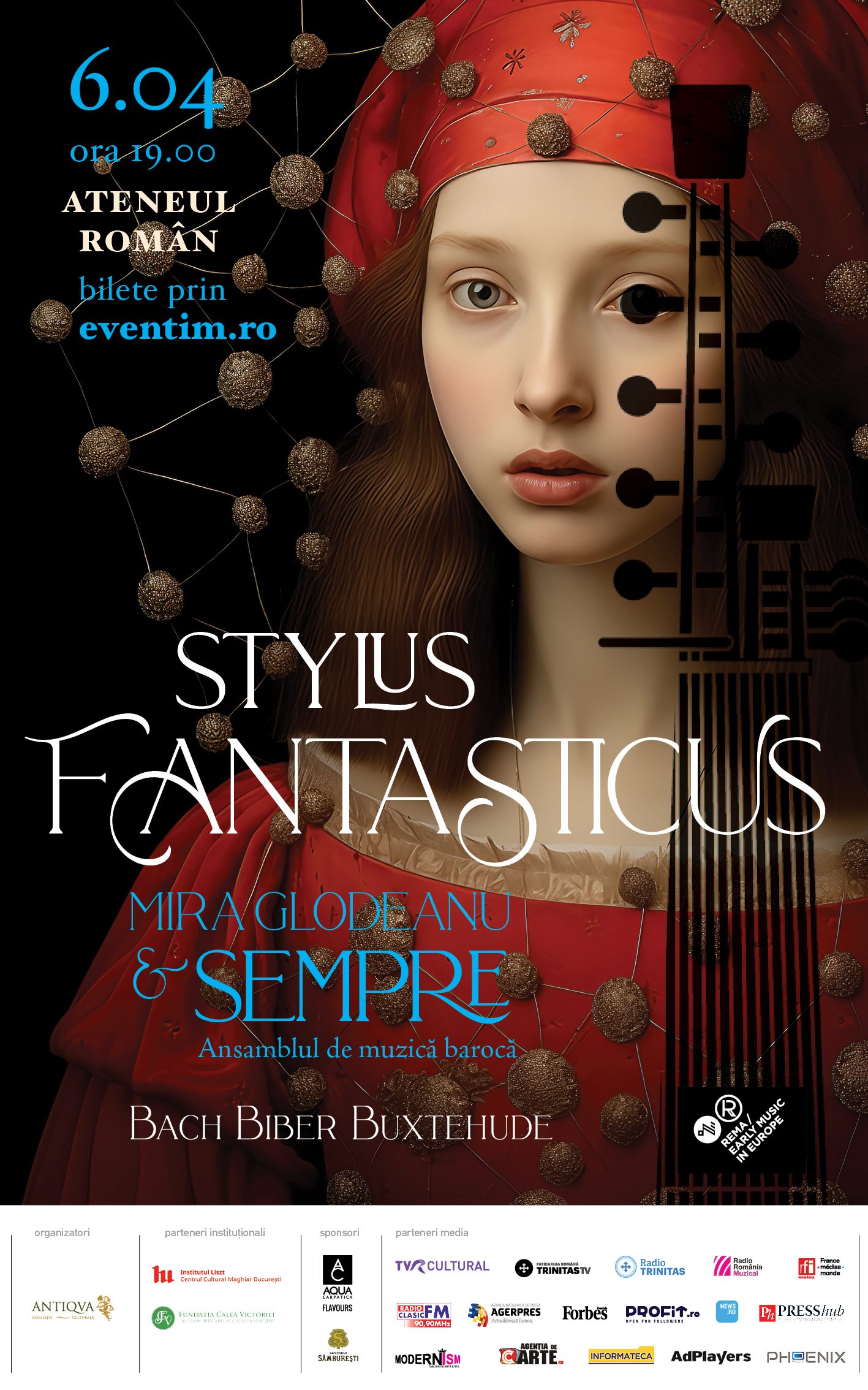Stylus Fantasticus aduce la Ateneul Român capodoperele barocului muzical