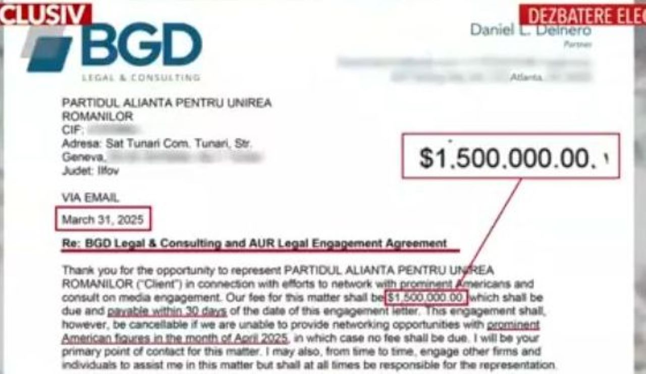 Document oficial: George Simion a platit 1,5 milioane de dolari unei firme de lobby din SUA pentru vizita din SUA.