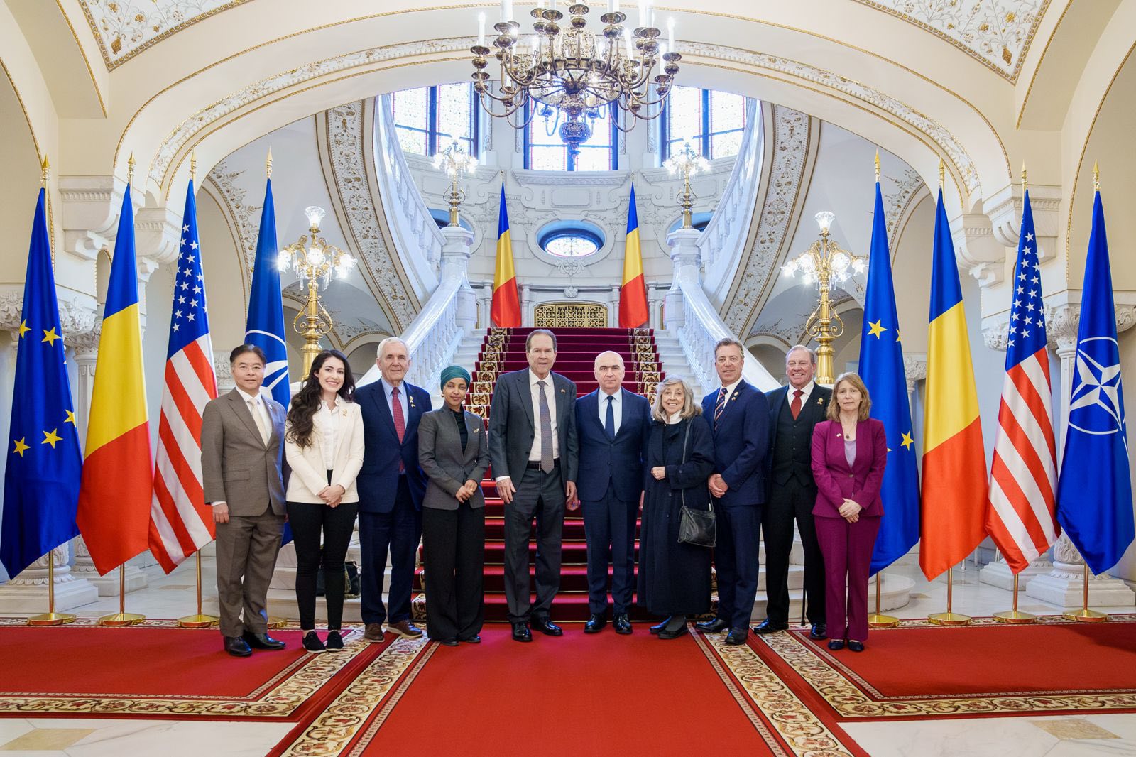 Întrevedere cu delegația Congresului american: „cooperarea cu Statele Unite rămâne esențială”