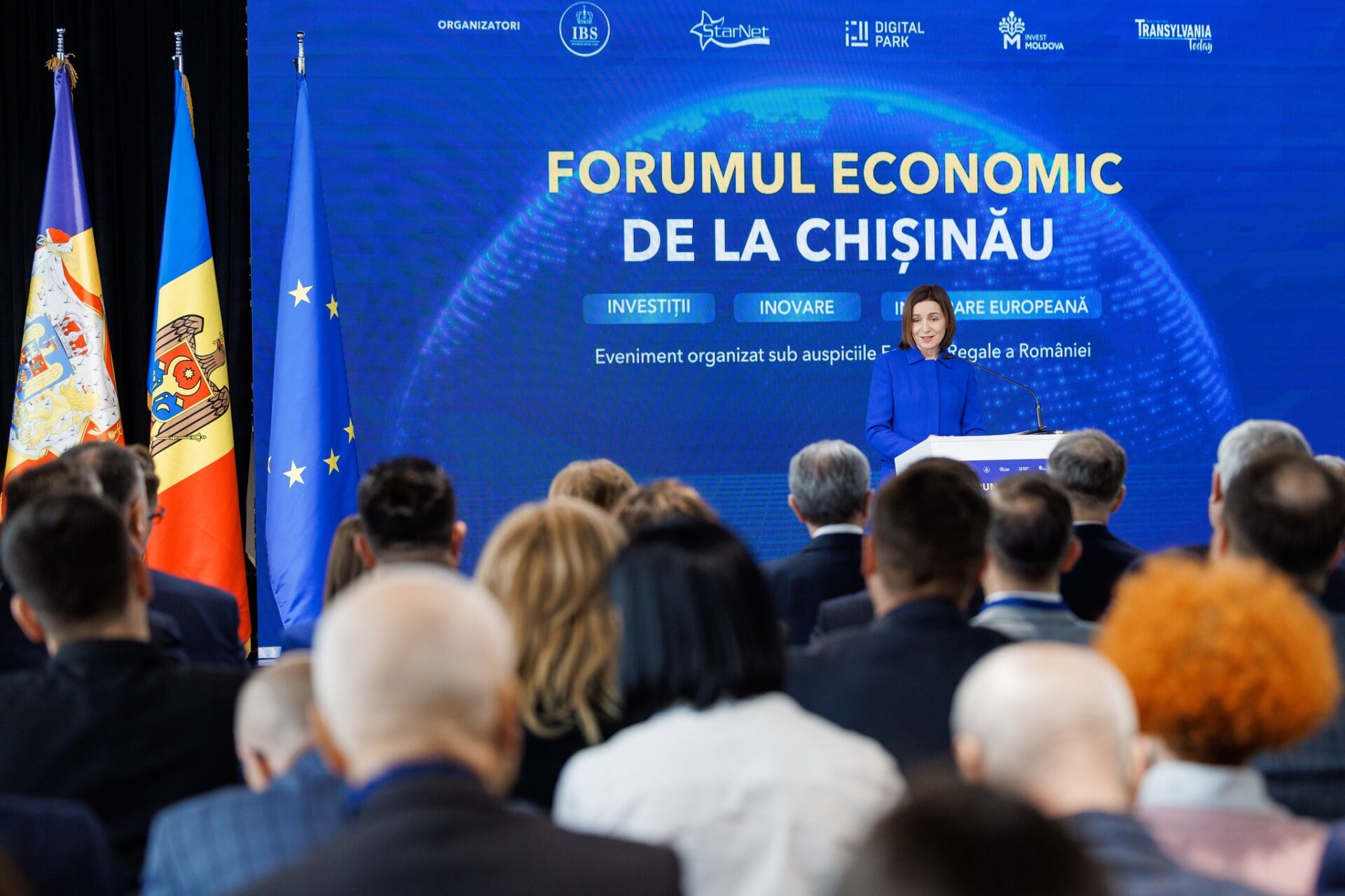 Președinta Maia Sandu: „Drumul nostru spre Uniunea Europeană trece, fără îndoială, prin România”