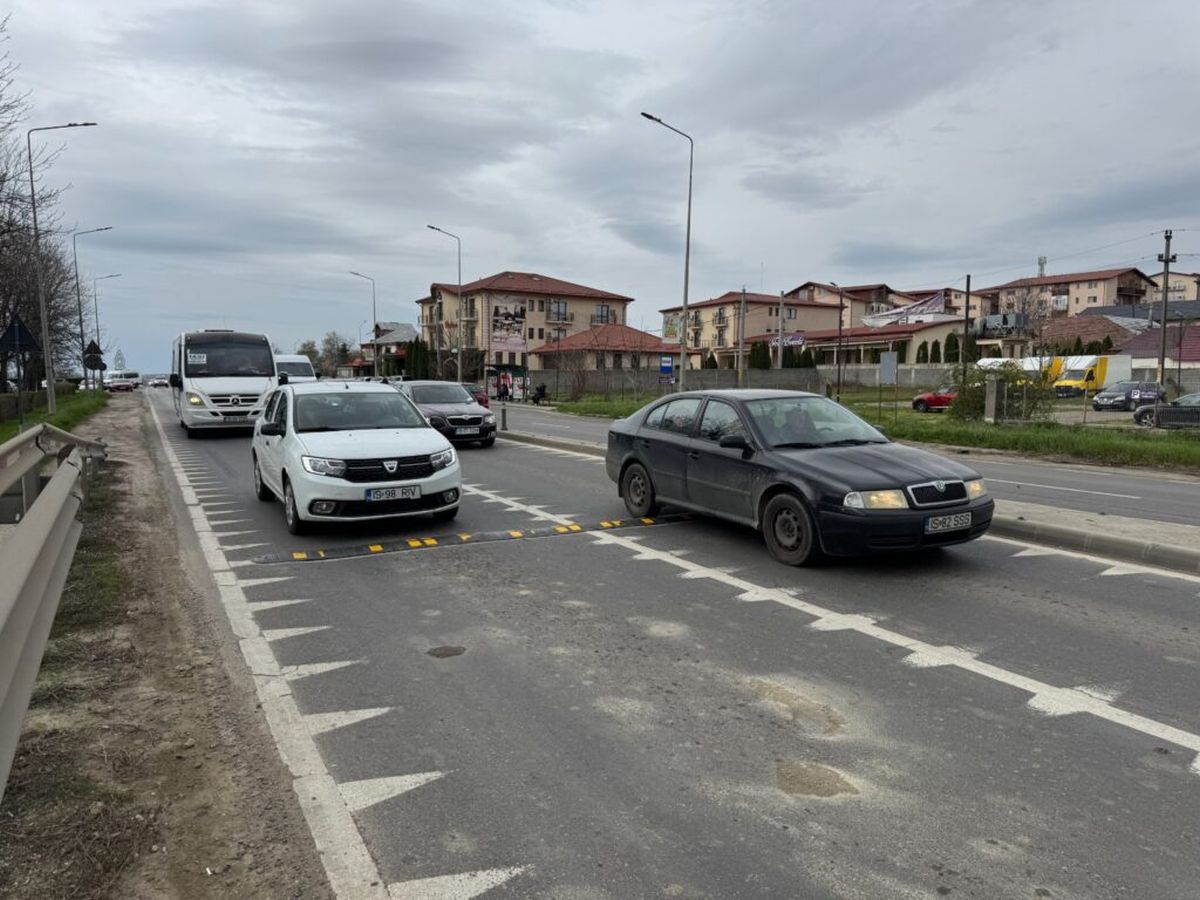 ZIARUL DE IAȘI | Cozi uriașe la ieșirea din Iași, pe drumul european, din cauza limitatoarelor de viteză