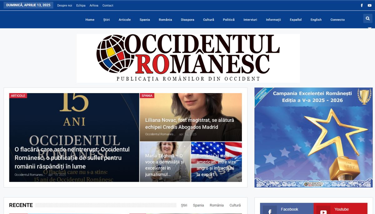 O flacără care nu s-a stins: 15 ani de Occidentul Românesc