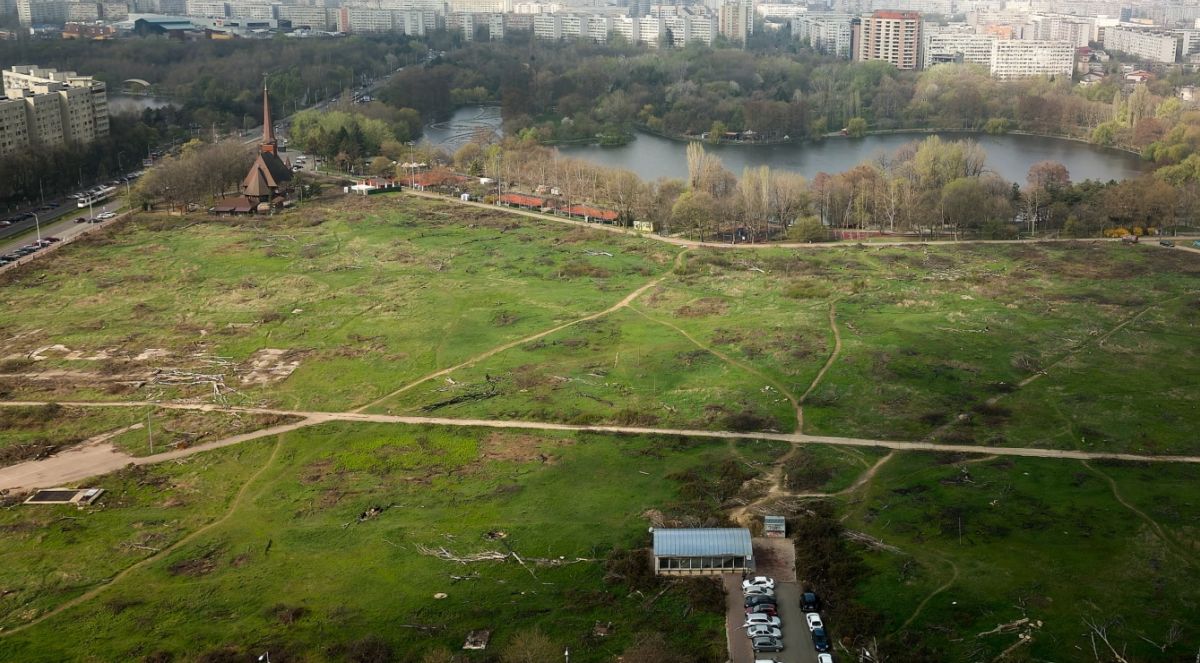 Investigație Snoop.ro: Cine sunt oamenii care au ras 12 hectare din Parcul IOR ca să pregătească terenul pentru „târguri și ballroom-uri”