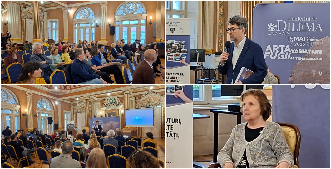SPECIAL ARAD | Conferințele „Dilema”: „Arta fugii. Variațiuni pe tema exilului”
