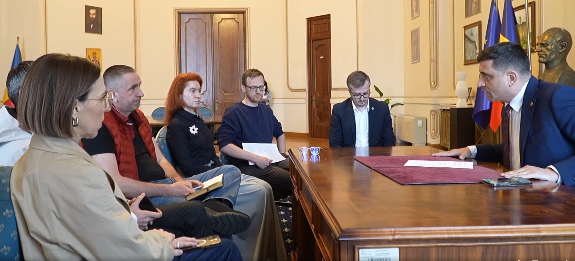 George Simion refuză să participe la dezbaterea cu Nicușor Dan pentru că jurnaliștii sunt „asasini mediatici”
