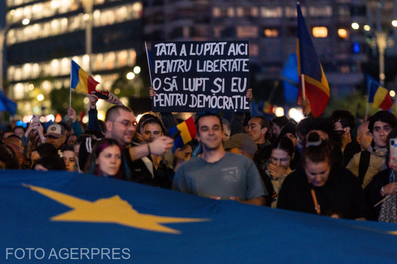 Mii de oameni au ieșit în stradă în mai multe orașe din România pentru a susține valorile europene