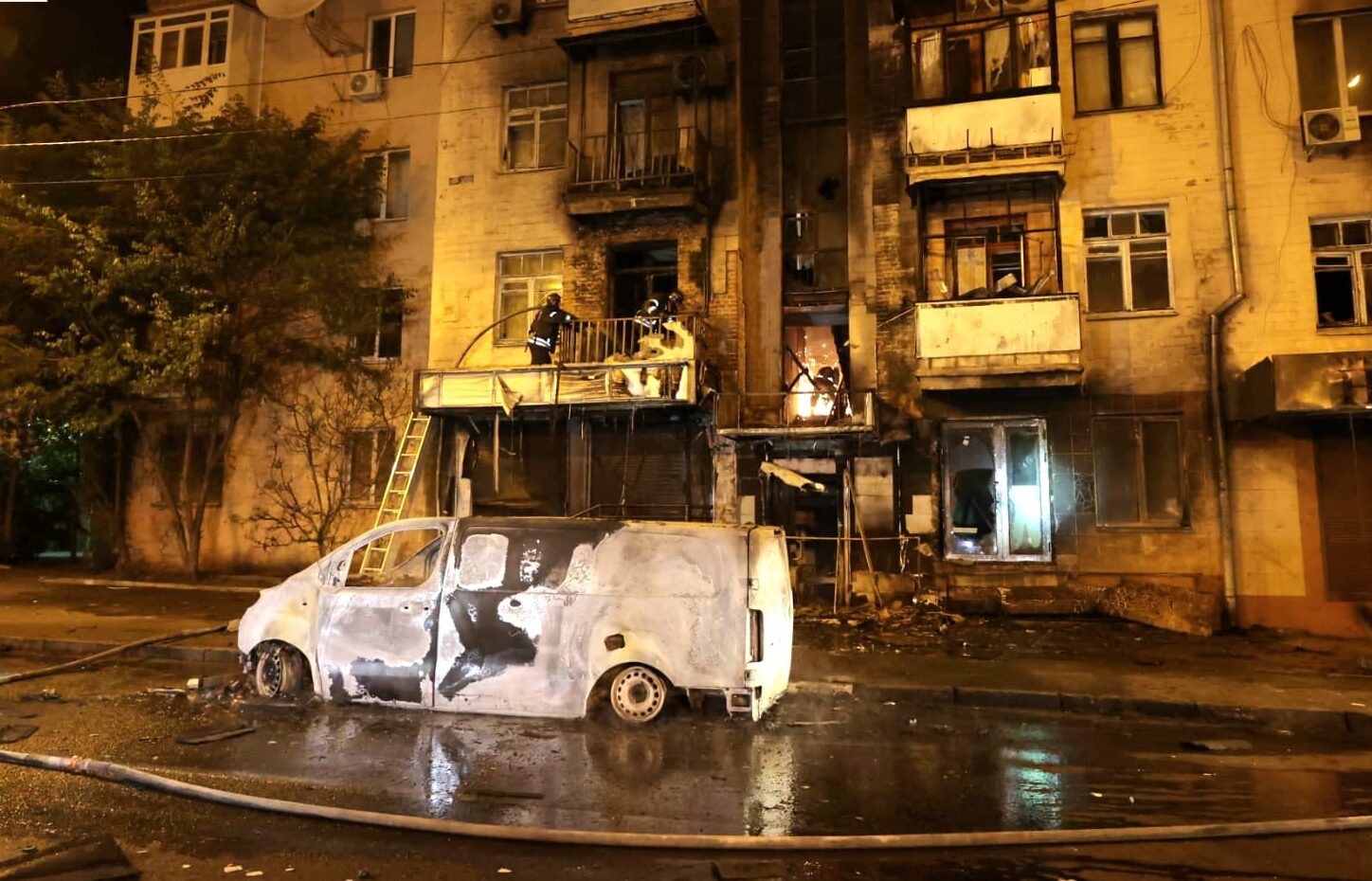 Atac cu drone rusești în Harkov, Ucraina. Un bloc lovit și 46 de persoane rănite