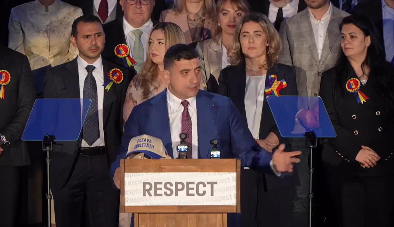 George Simion, după publicarea primelor exit-poll-uri: „Sunt noul președinte al României. Numărați corect” 
