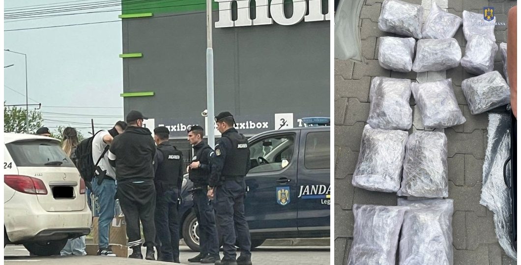 Bărbat prins în flagrant în timp ce ridica 6,5 kilograme de canabis ascunse în pachete de cafea