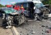 MONITORUL DE BOTOȘANI | Accident cu zece victime după coliziunea dintre un microbuz si un autoturism