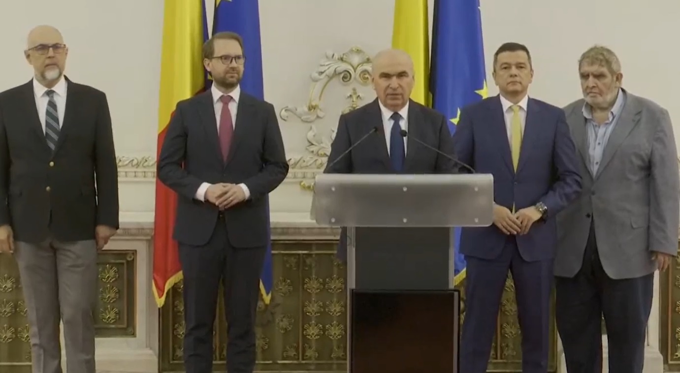 Acordul politic pentru formarea coaliției de guvernare a fost semnat. Declarațiile liderilor politici