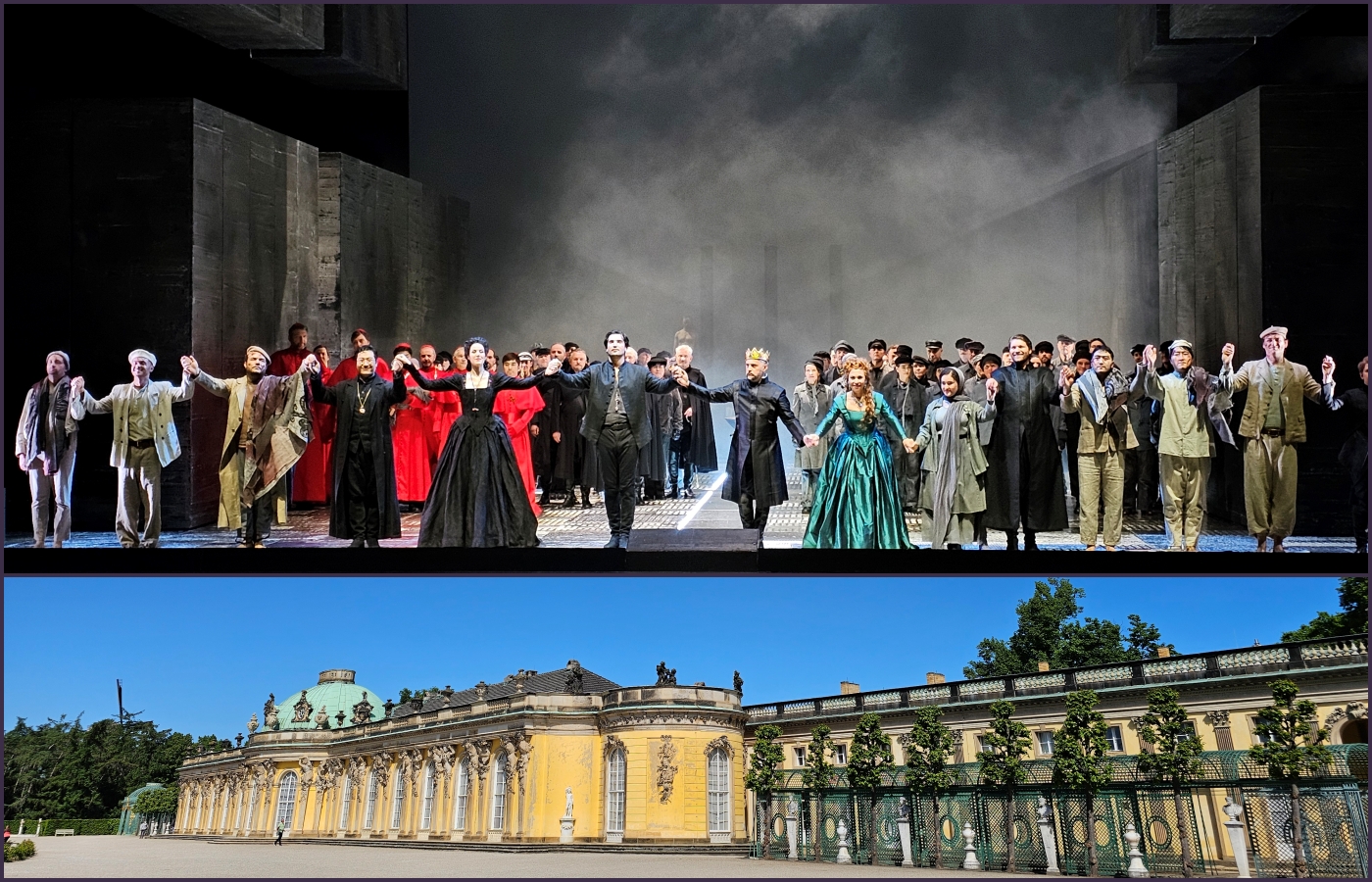 Don Carlo, Sanssouci, România