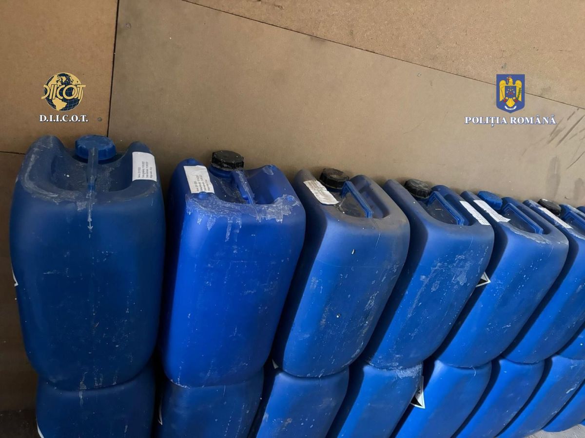 Unul dintre cele mai mari laboratoare de droguri sintetice din România, descoperit în judeţul Braşov