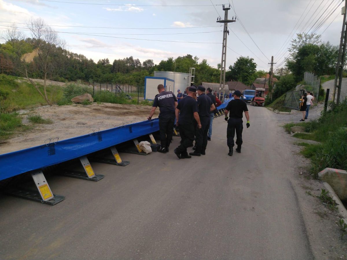 45 de case din comuna Praid, evacuate preventiv. Măsuri suplimentare luate de IGSU