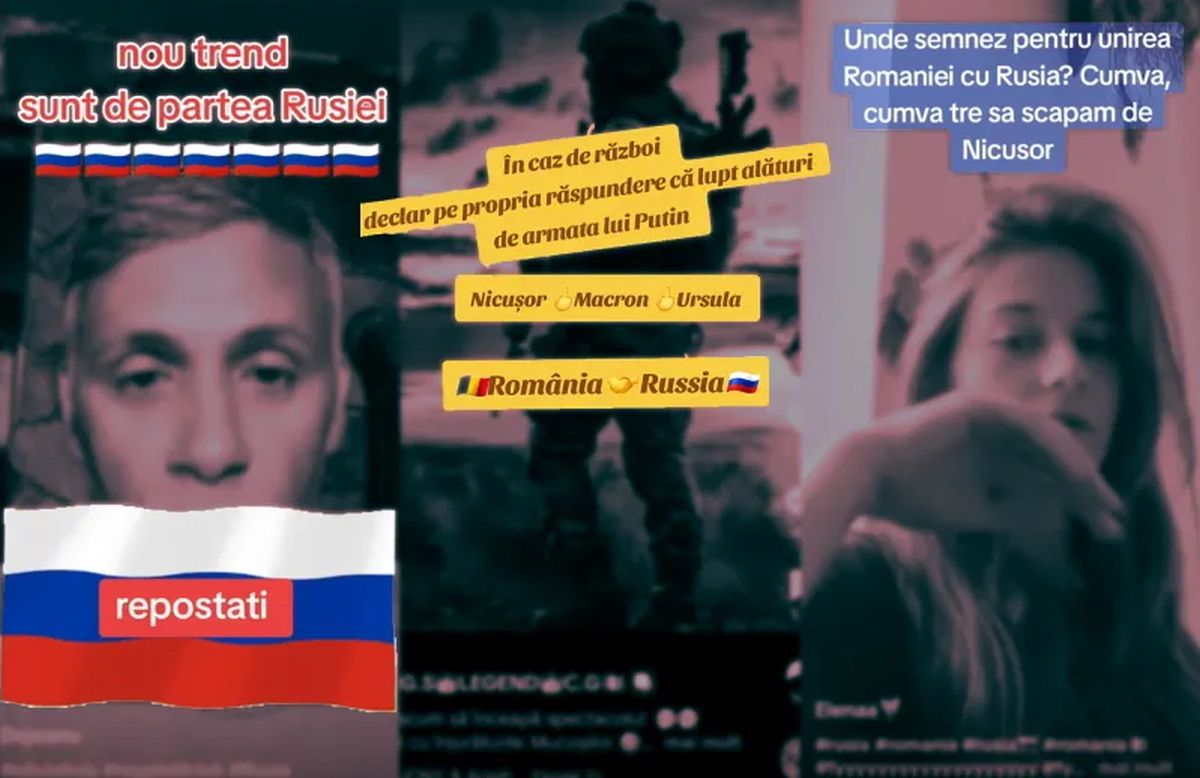 Apeluri de înrolare în armata lui Putin distribuite masiv în România, pe TikTok. Reacția Ministerului Apărării