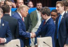 Nicușor Dan și Donald Trump, prima întâlnire față în față, la summitul NATO de la Haga