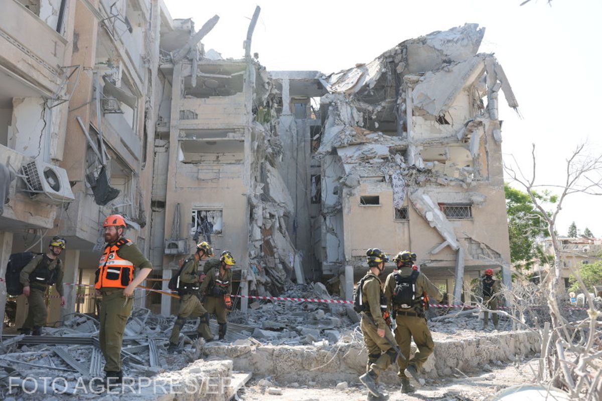 Război Israel – Iran. Spital lovit de rachetele iraniene. Armata israeliană a atacat siturile nucleare ale Iranului