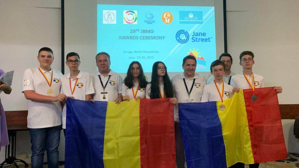 România, pe primul loc la Balcaniada de Matematică pentru Juniori