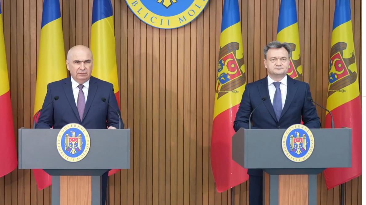 Ilie Bolojan, vizită la Chișinău. Dorin Recean: „În ultimii ani ne-am susținut reciproc în fața greutăților, în fața interferenței unor forțe străine în alegerile noastre”