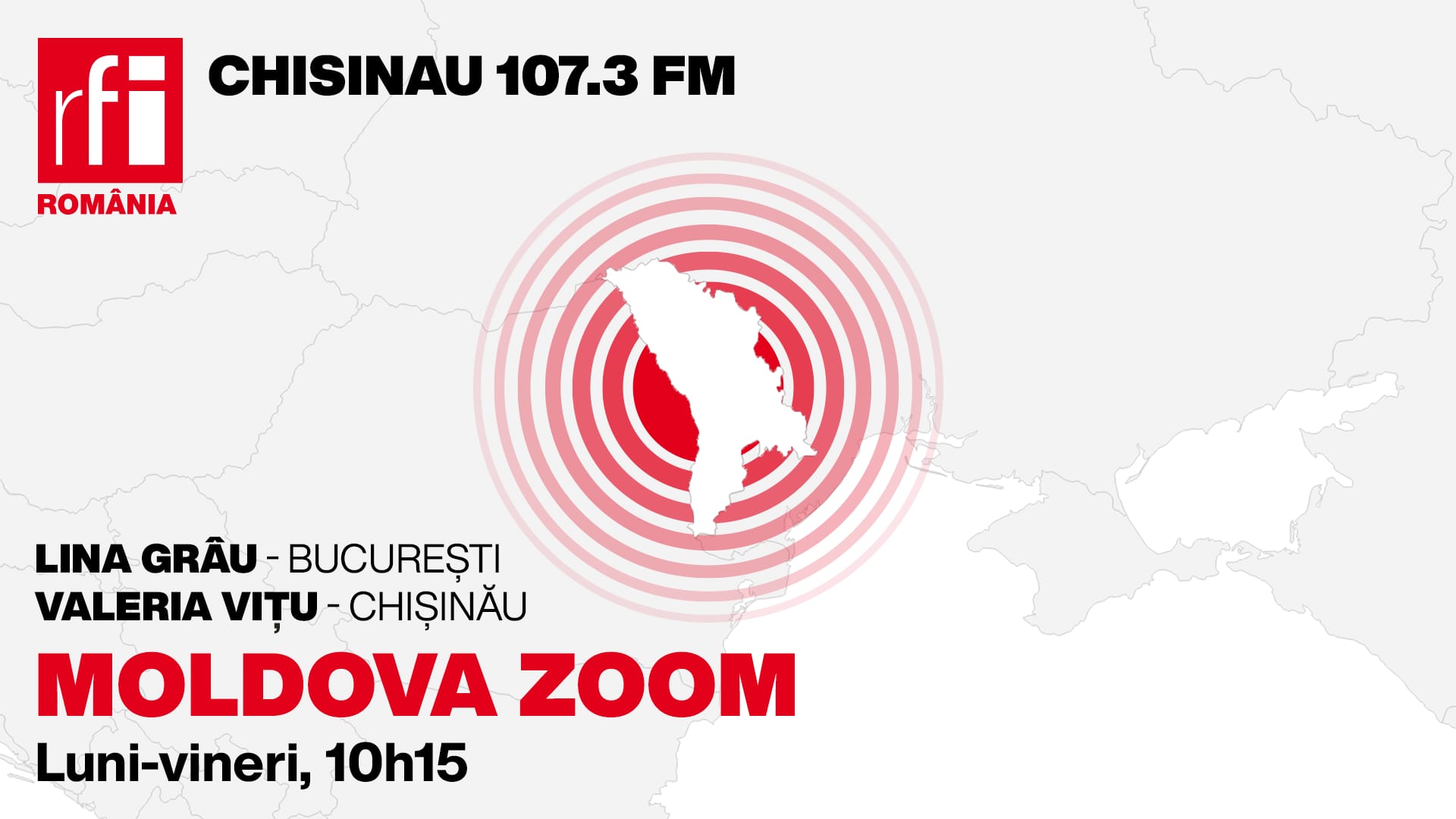 „Moldova Zoom”, o nouă emisiune prin care RFI România își extinde prezența digitală în Republica Moldova, în pragul alegerilor