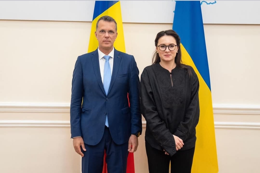 Ionuț Moșteanu la Kiev. Ministrul Apărării s-a întâlnit cu prim ministrul Yulia Svyrydenko și cu ministrul apărării, Denis Șmîhal