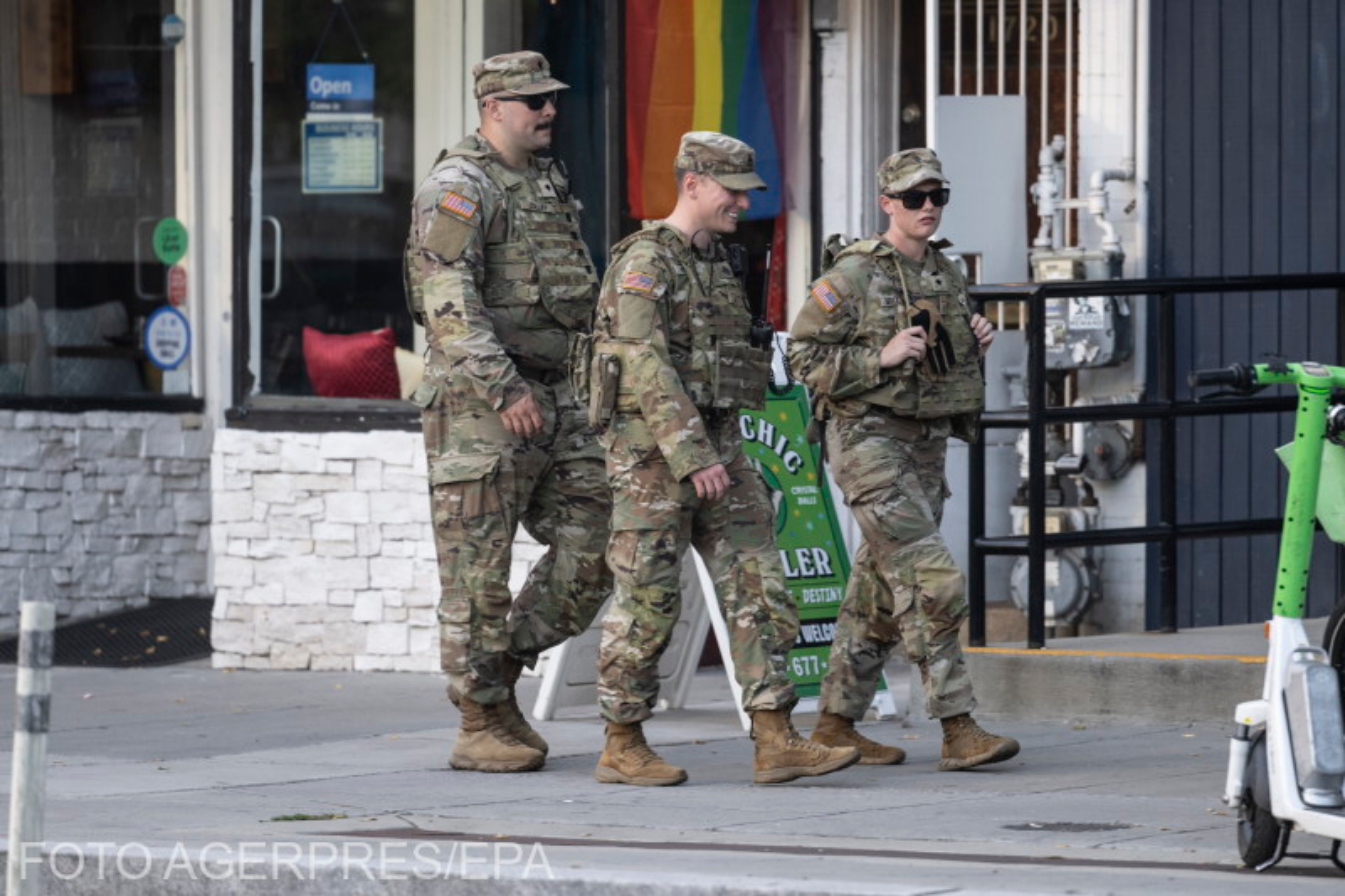 Washington: trupele Gărzilor Naționale primesc dreptul de a purta arme de foc