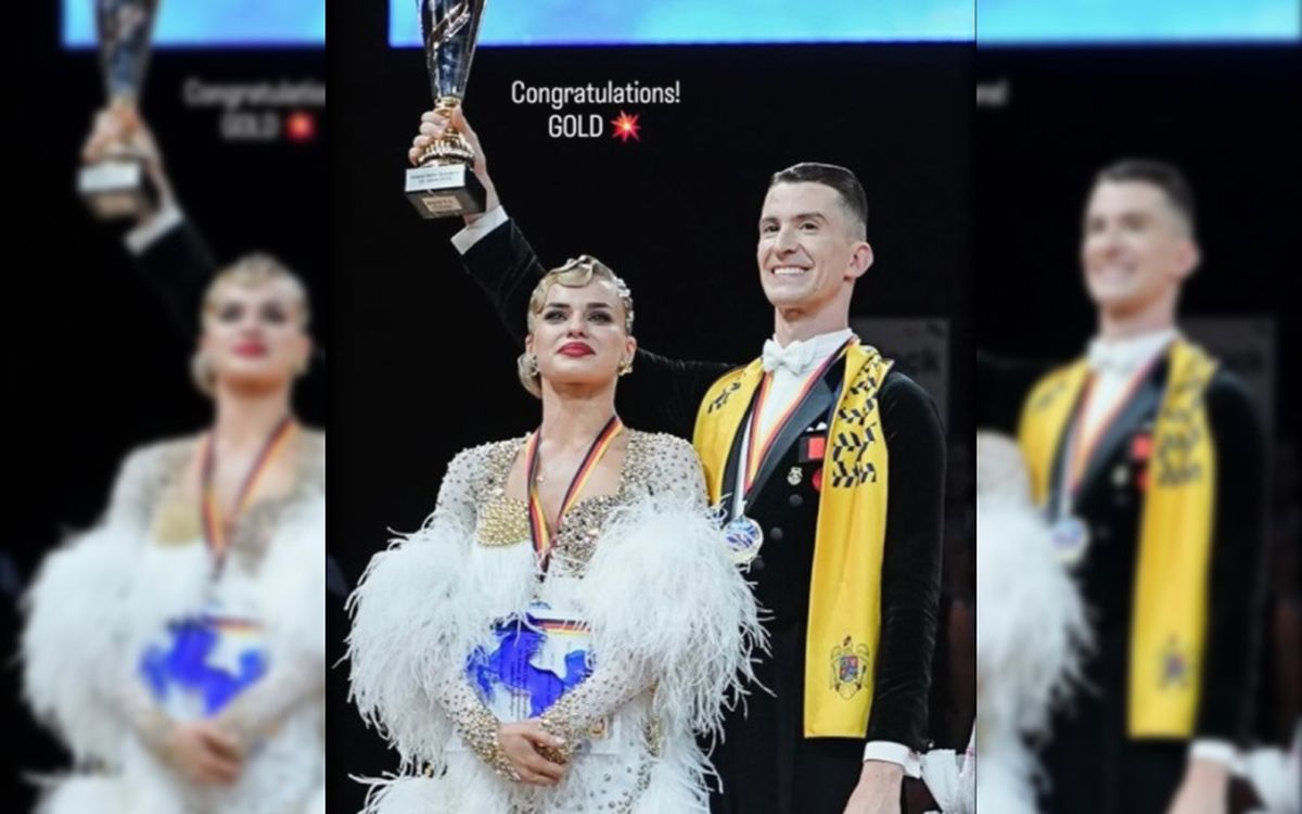 Rareș Cojoc și Andreea Matei au câștigat Grand Slam-ul concursului de dans sportiv German Open Championships