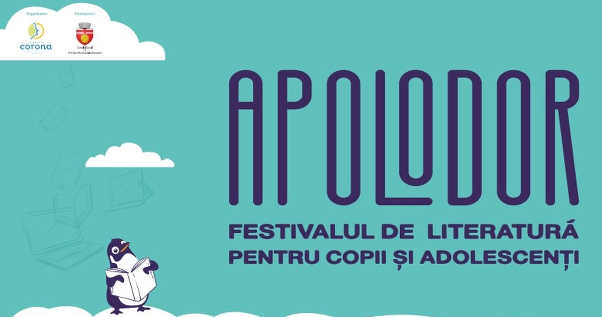 Programul Festivalului de Literatură pentru Copii și Adolescenți APOLODOR, aproape gata. Vezi momentele, invitații, locațiile și programează-ți evenimentele la care vrei să participi