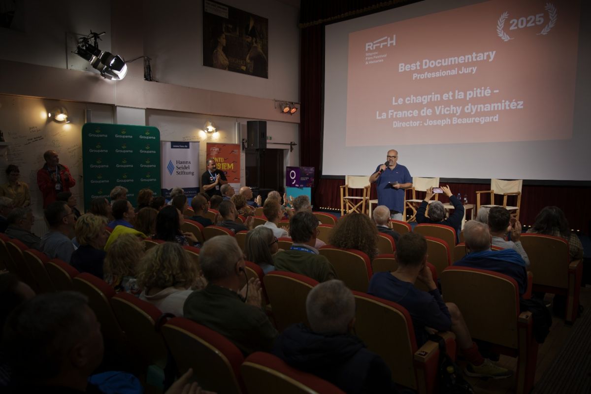 Filmul „Durerea și mila - Franța regimului de la Vichy dinamitată”, al regizorului francez Joseph Beauregard, a câștigat marele premiu al Festivalului de Film și Istorii Râșnov