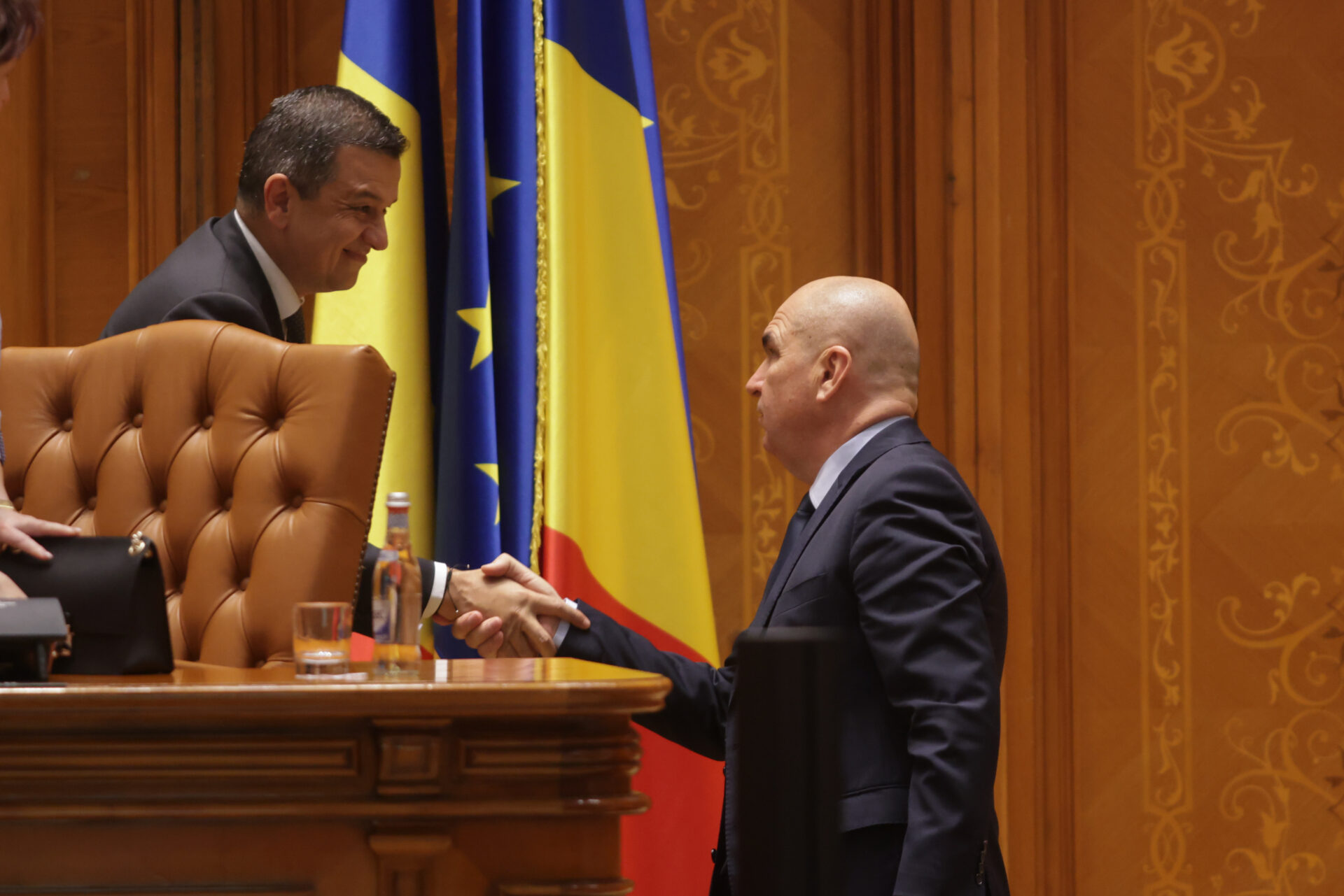 Sorin Grindeanu spune că nu este de acord „cu ideea că Ilie Bolojan trebuie să plece”. Președintele interimar al PSD a afirmat că această coaliție trebuie să reziste până în 2028