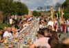 Alba Iulia, record mondial cu „Masa Care Unește”. 10.000 de oameni la cea mai lungă masă din materiale reciclabile