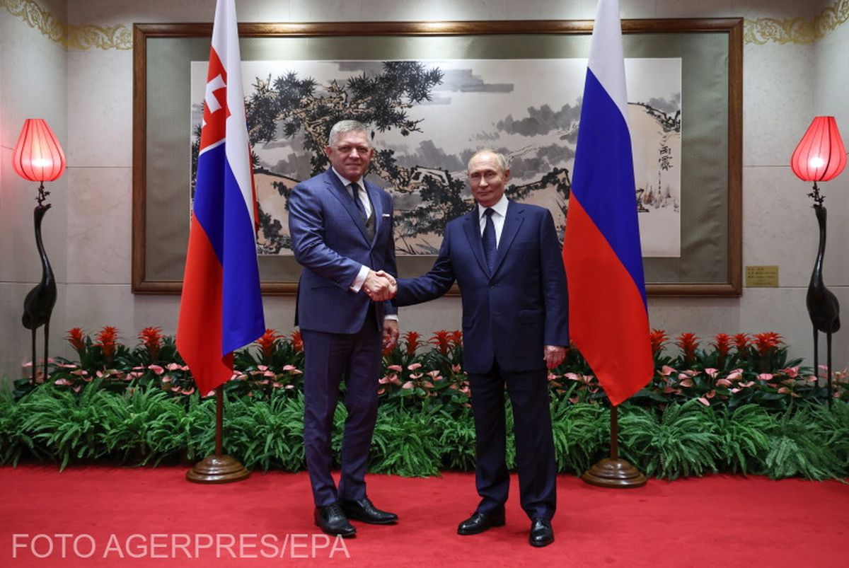 Întâlnire Fico–Putin: Slovacia își intensifică dependența de gazul rusesc, contrar liniei UE