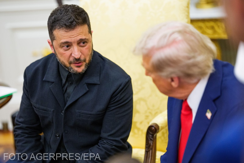 Donald Trump îl va primi vineri pe Volodimir Zelenski la Casa Albă