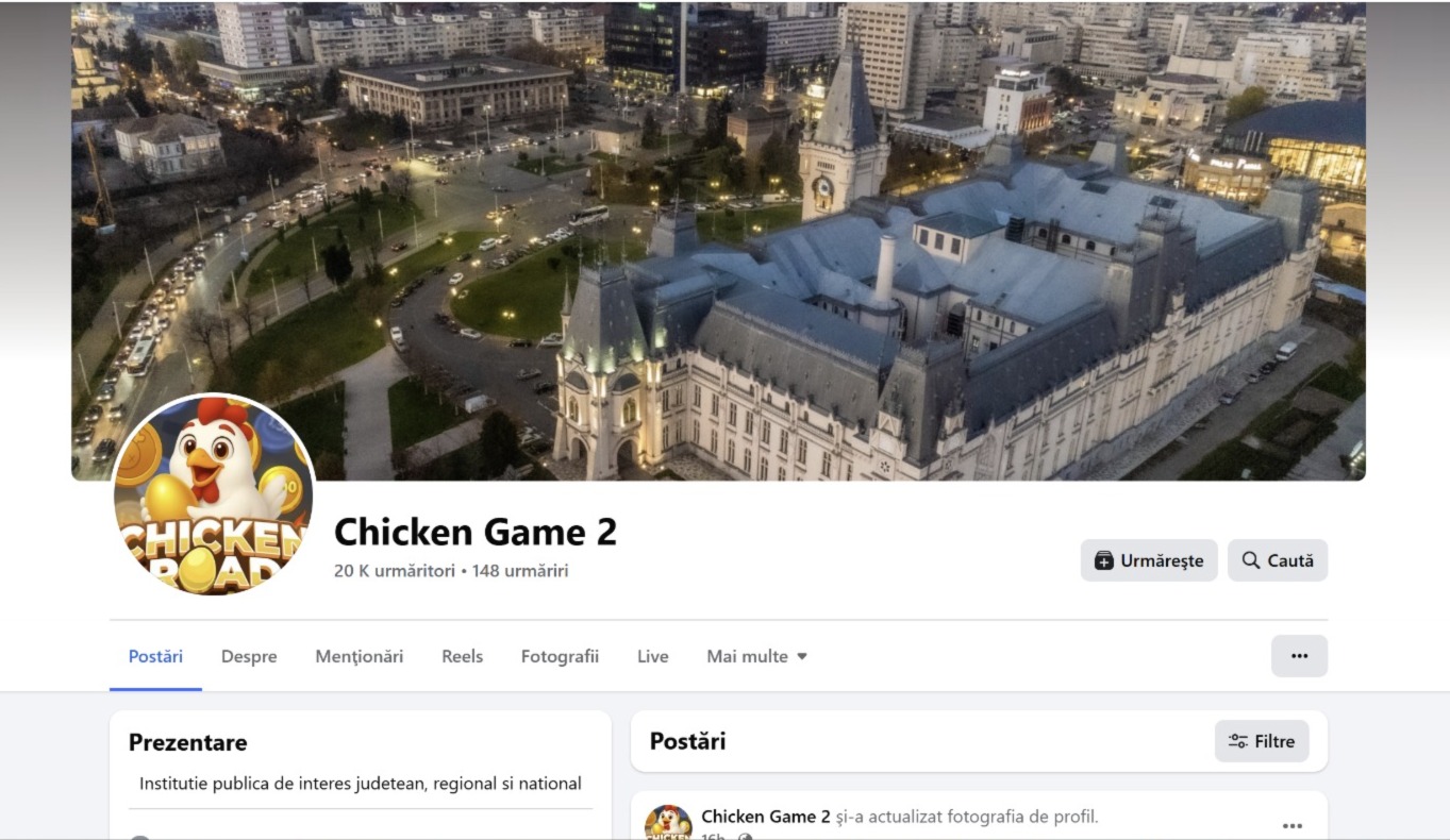 Pagina de Facebook a Consiliului Județean Iaşi a fost compromisă în urma unui atac cibernetic
