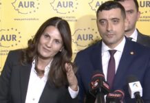 Aktual24 | Alexandrescu, crize de nervi în conferința de presă. A mințit despre zborurile cu Nordis. Mircea Chelaru a îndemnat-o din spate să se calmeze