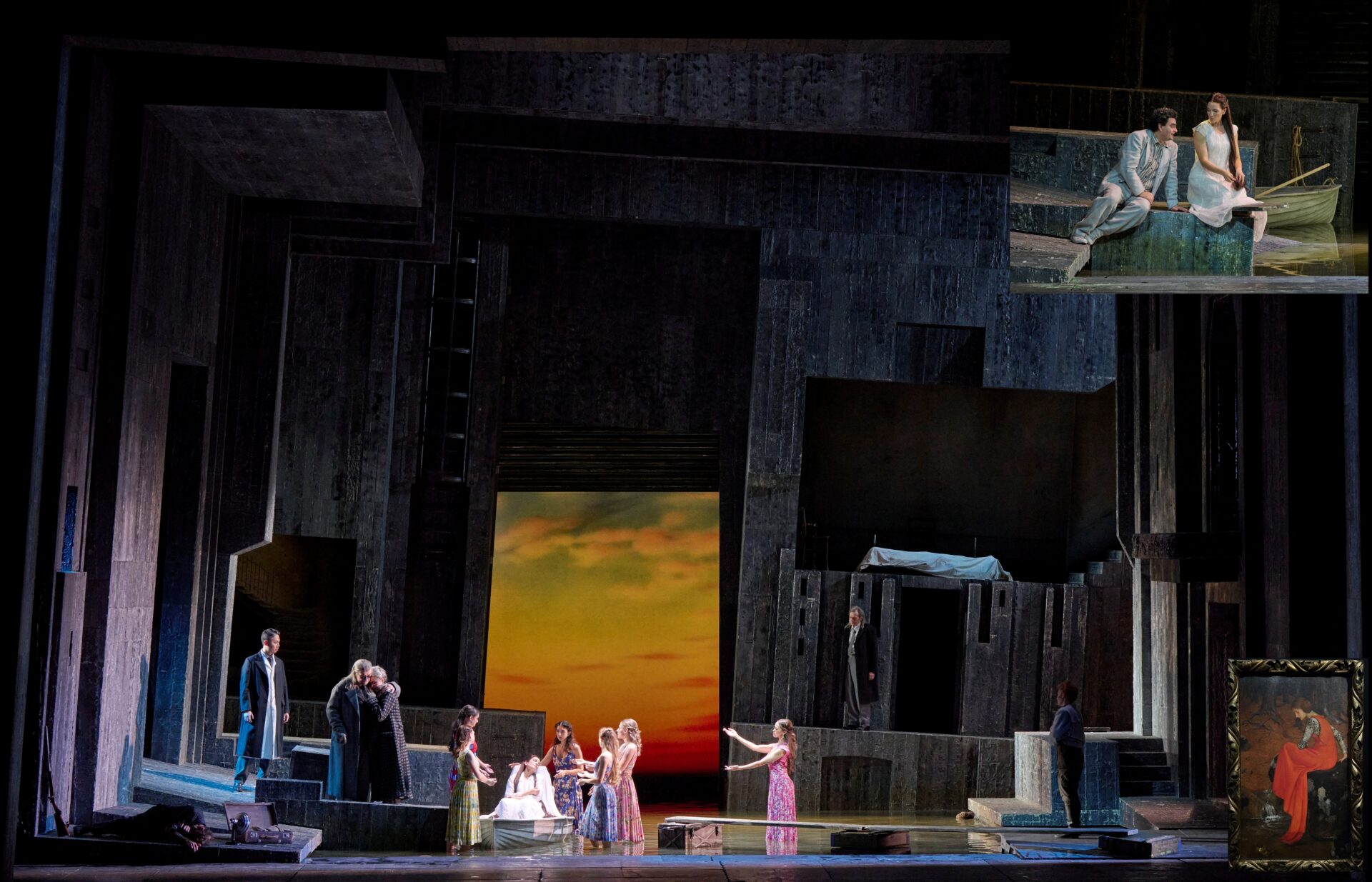 Opera „Pelléas et Mélisande”, imersiune gotică pe scena operei vieneze și în afara ei