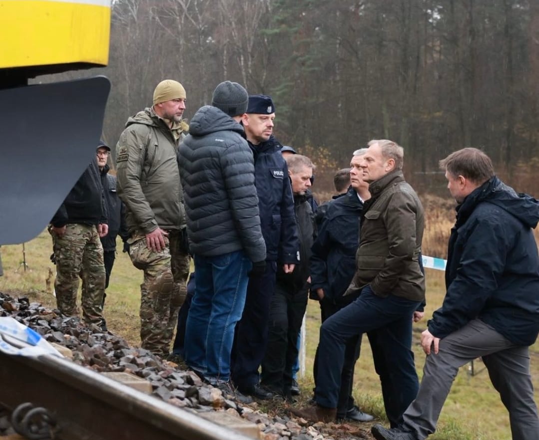 Sabotaj pe calea ferată Varșovia–Lublin: Primele rețineri și suspiciuni de implicare rusă