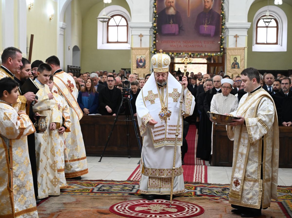 Moment istoric la Blaj: întronizarea Preafericitului Părinte Claudiu-Lucian Pop, Arhiepiscop Major al Bisericii Române Unite cu Roma, Greco-Catolică
