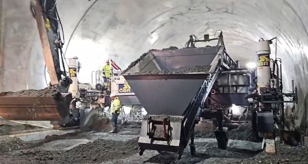 CNAIR: Progresul fizic al lucrărilor pe secțiunea 4 a autostrăzii Sibiu-Pitești a ajuns la 82% | VIDEO