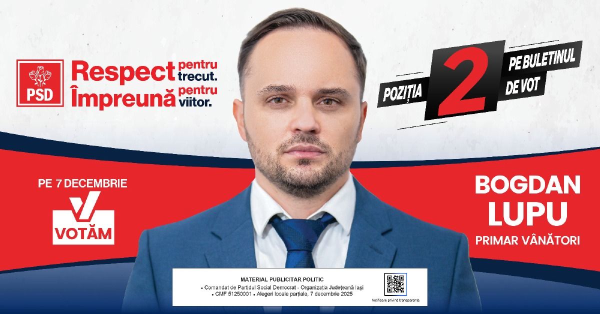 Liderul PNL Iași: PSD a câștigat cu ajutorul AUR în Vânători – doar 8 voturi pentru candidatul AUR
