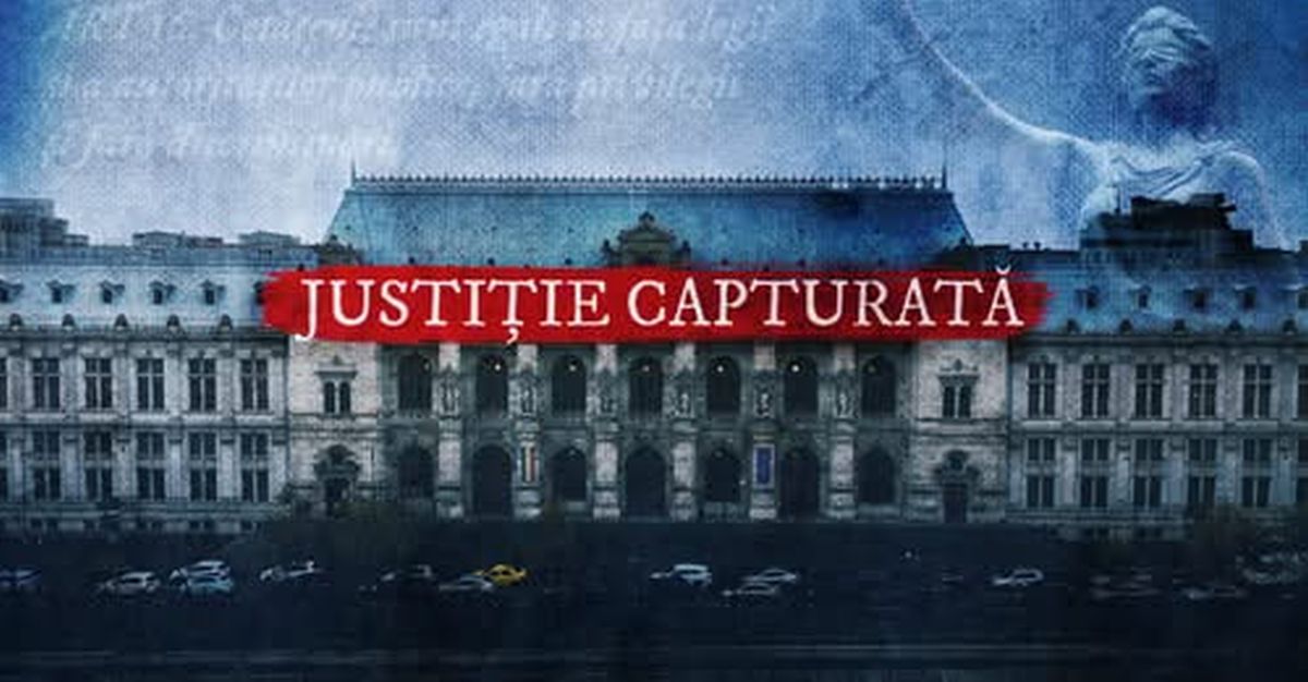 Documentarul Recorder „Justiție capturată” a fost transmis miercuri seară de TVR